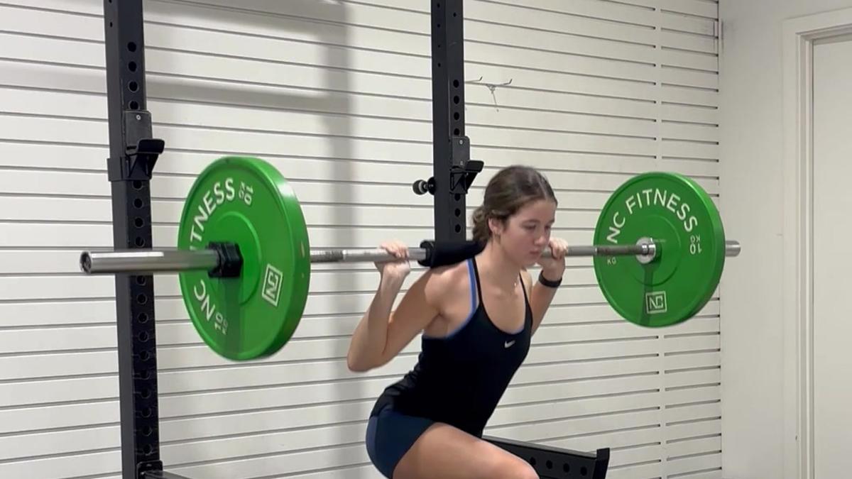 Athlete training at Stride